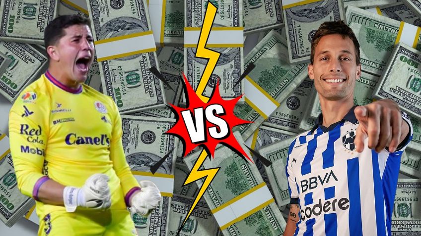 Esta es la diferencia abismal entre la ostentosa plantilla de Rayados y Atlético San Luis