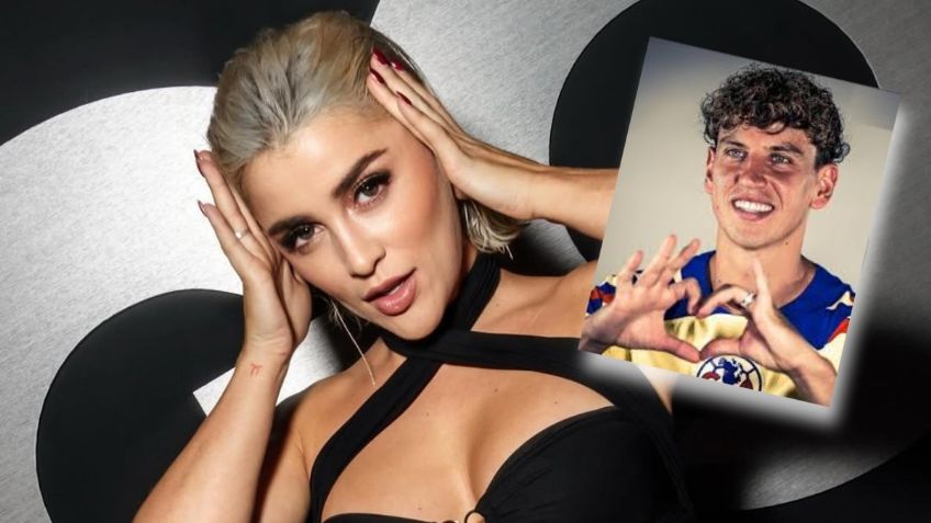 Captan Igor Lichnovsky junto a la actriz Cassandra Sánchez-Navarro en pleno concierto