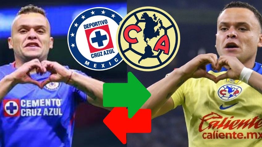 Los 5 futbolistas que han vestido la playera de América y Cruz Azul