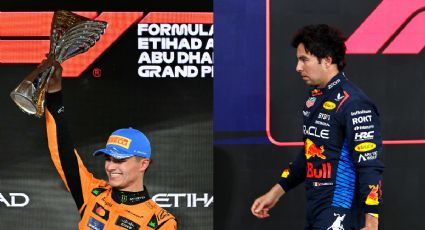 Checo Pérez no termina la carrera y Lando Norris se lleva el título del GP de Abu Dhabi