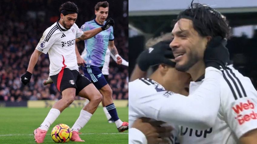 Mientras todos dormían, así humilló Raúl Jiménez al Arsenal tras anotar un golazo en Premier League