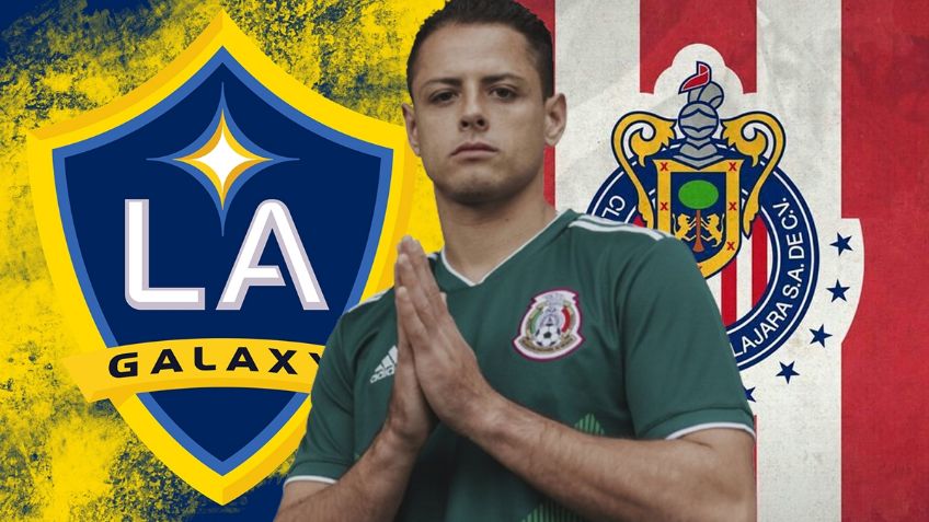Chicharito Hernández se olvida de Chivas y celebra el título del Galaxy