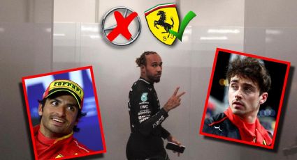 ¿Carlos Sainz o Charles Leclerc? Éste sería el sacrificado si Lewis Hamilton llega a Ferrari