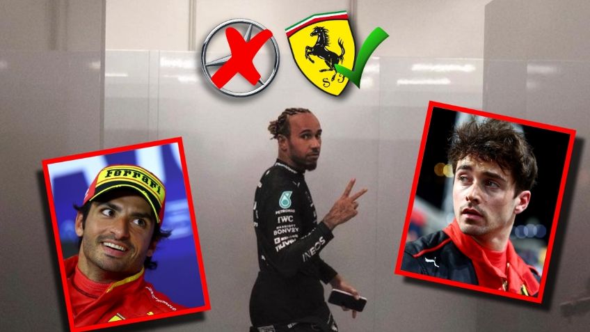 ¿Carlos Sainz o Charles Leclerc? Éste sería el sacrificado si Lewis Hamilton llega a Ferrari