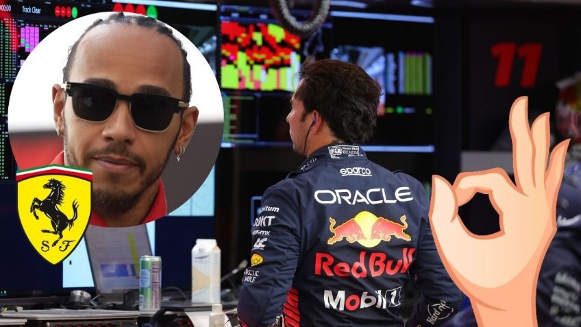 Checo Pérez, el más BENEFICIADO de la llegada de Lewis Hamilton a Ferrari; ¿por qué?