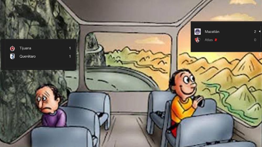 Los MEMES alaban el partido de Xolos frente a Querétaro y se burlan de Atlas por perder ante Mazatlán