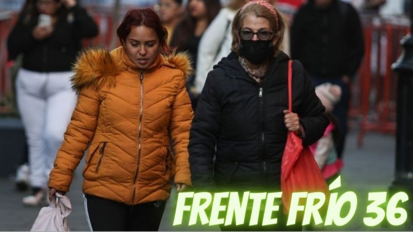 Frente Frío 36 dejará LLUVIAS y HELADAS en estos estados hoy martes 20 de febrero