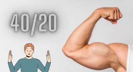 Con el método 40/20 define y fortalece tus brazos rápidamente