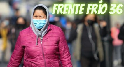 14 Estados con MÍNIMAS y HELADAS por el Frente Frío 36 hoy jueves 22 de febrero