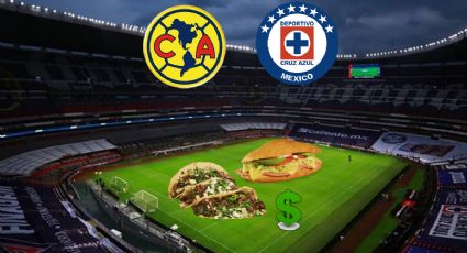 Clásico Joven: Tortas, tacos y más, ¿cuánto cuesta comer fuera del Estadio Azteca previo al América vs Cruz Azul?