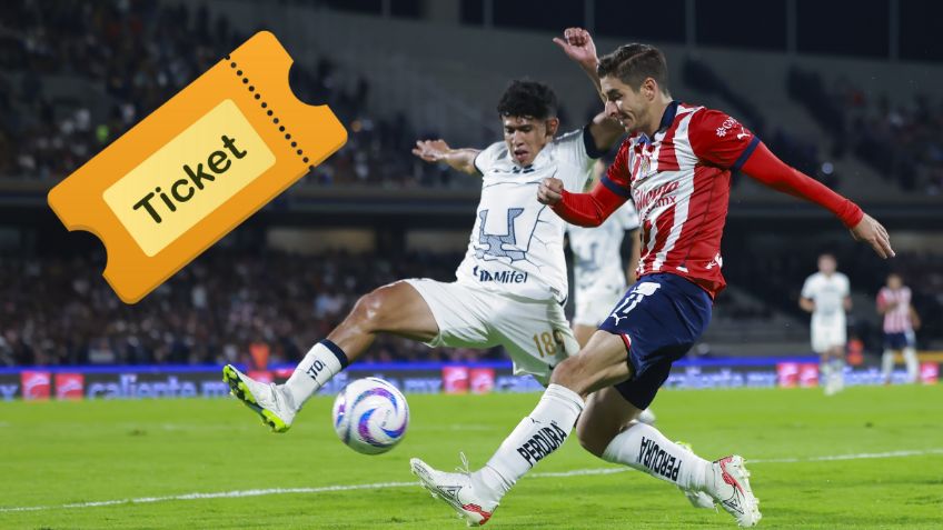¡Por las nubes! Revelan el costo de los boletos para el Chivas vs Pumas