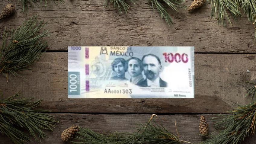 Piden 80 mil pesos por esta colección de billetes de 1000 pesos
