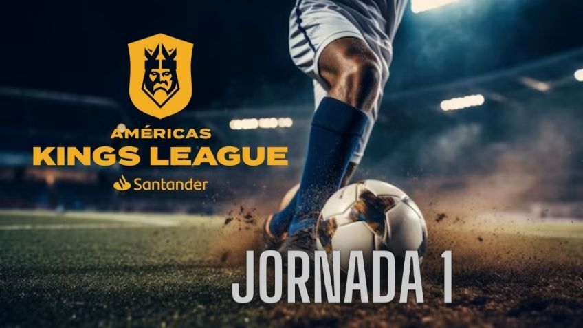 Tras el arranque de la primera jornada de la Kings League Américas así quedaron los equipos