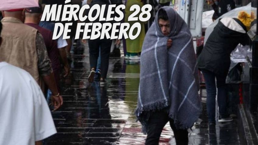 Frente Frío 38 llega a México y causará lluvias, heladas y nieve en estos estados | miércoles 28 de febrero