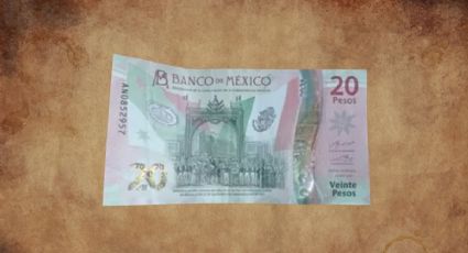 Conoce el billete de 20 pesos por el que, por sus características, piden 55 mil pesos