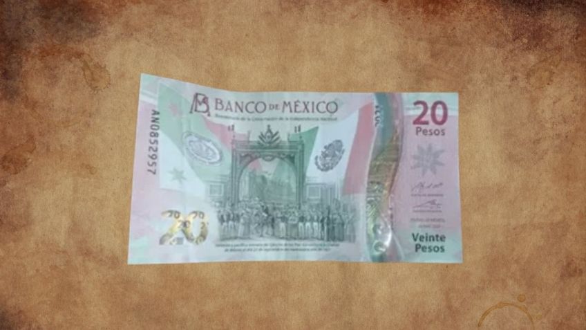 Conoce el billete de 20 pesos por el que, por sus características, piden 55 mil pesos