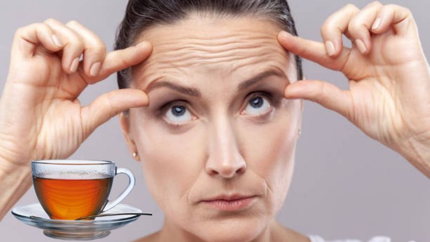 Este té no solo controla tu peso, sino que elimina las arrugas de tu cara