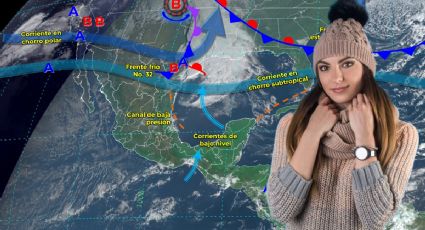 ¿Qué estados serán los más afectados por bajas temperaturas por el frente frío 32?