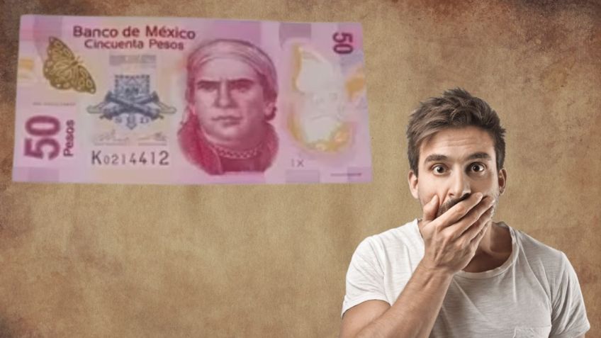 Exigen hasta 150 mil pesos por este billete de 50 pesos; ¿cuáles son sus características?