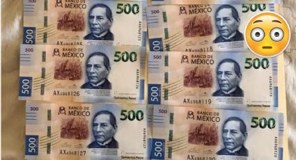 Piden 32 mil pesos por esta colección de billetes de 500 pesos; ¿cuáles son sus características?