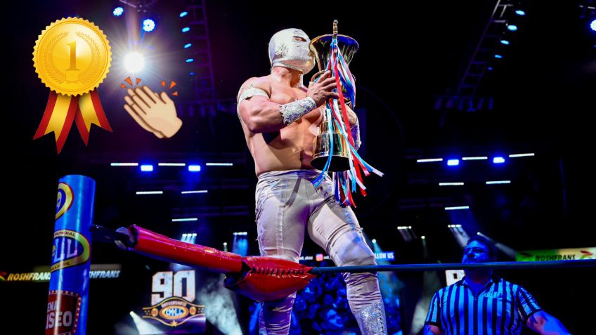 Místico, ganador del trofeo “Rey del Aire”; ¿qué le falta para ser una leyenda del CMLL?