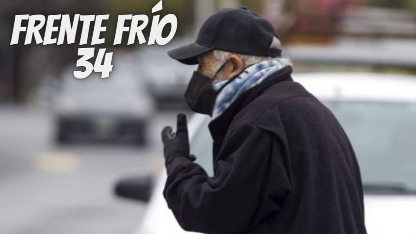 Los estados con LLUVIAS y HELADAS por el Frente Frío 34 hoy jueves 8 de febrero