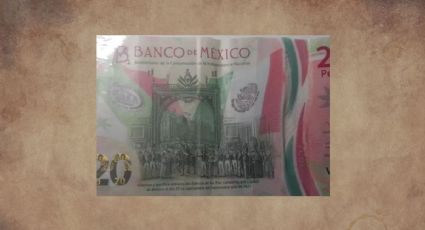 Exigen 500 mil pesos por este billete de 20 pesos por su error de acuñación