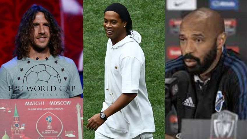 Ronaldinho, Henry, Puyol y los futbolistas que estarán en el Mundial para mayores de 35 años