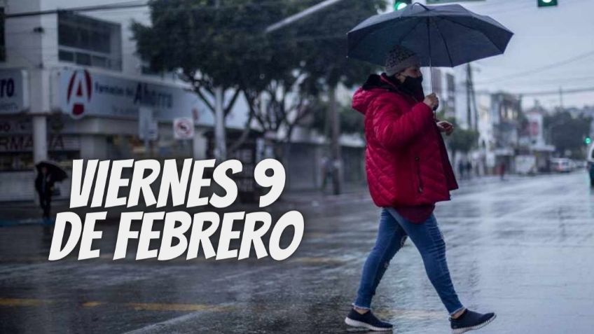 Frente Frío 34 dejará posible caída de NIEVE en estos ESTADOS hoy viernes 9 de febrero