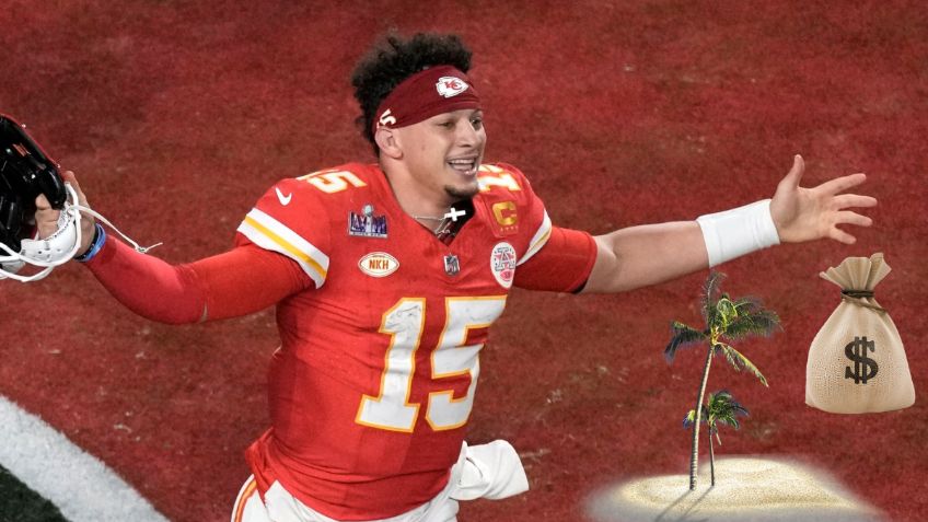 ¿Cuánto dinero tiene Patrick Mahomes, quien vacaciona con su familia en Los Cabos?