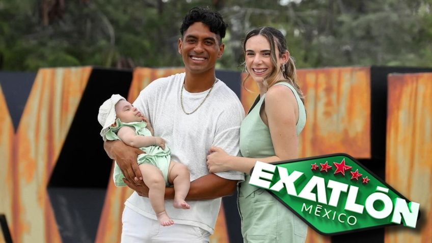 ¡Por fin! Heliud Pulido, Pame Verdirame y su bebé vuelven a casa tras el Exatlón México | VIDEO