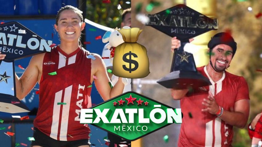 Destapan la MILLONARIA fortuna que obtuvieron Mati Álvarez y Pato Araujo por ganar el Exatlón México 2024