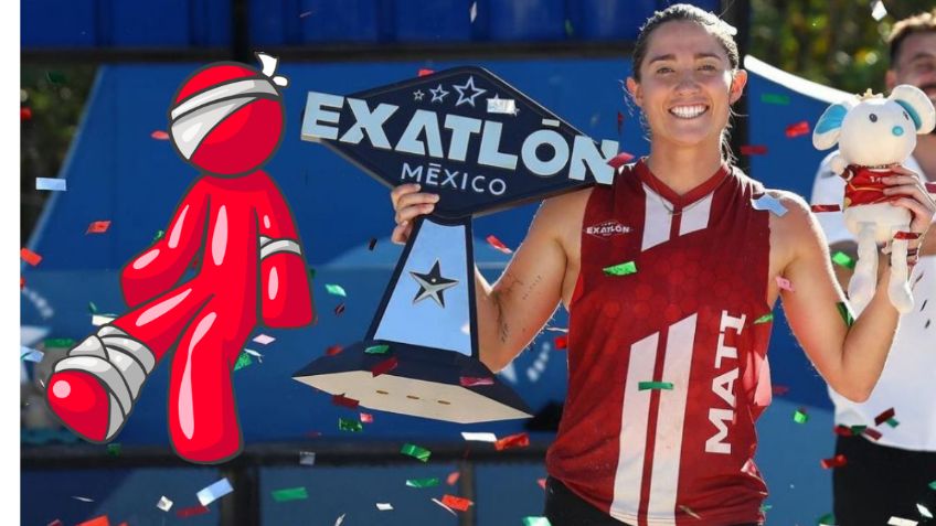 Mati Álvarez revela DURA lesión que sufrió en Exatlón México y que casi la dejó fuera del reality