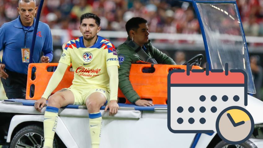 ¿Cuánto tiempo estará fuera de las canchas Diego Valdés con el América tras su lesión?