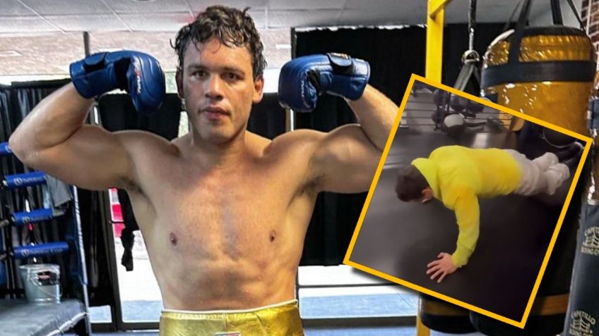Julio César Chávez Jr reaparece en el gimnasio y se prepara para su posible regreso al boxeo | VIDEO