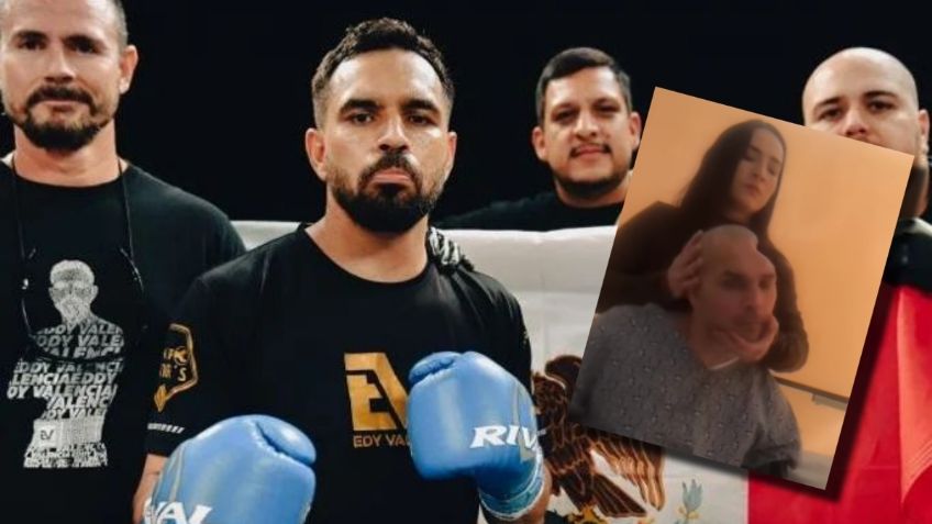 Así luce Edy Valencia, el boxeador mexicano que lucha por su vida luego de sufrir una lesión cerebral