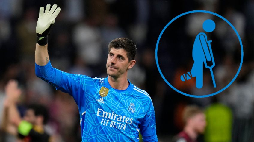 Así abandonó Thibaut Courtois el entrenamiento con Real Madrid tras BRUTAL lesión de rodilla derecha