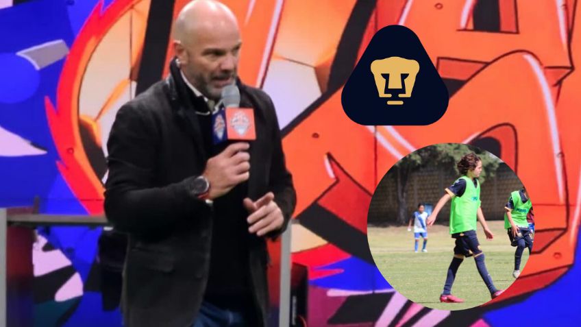Conoce a Mariano, hijo de Luis García que fue aceptado en las fuerzas básicas de Pumas | VIDEO