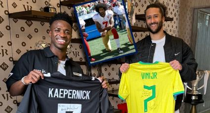 Inspirado en Colin Kaepernick, así combate VINICIUS JR. al racismo