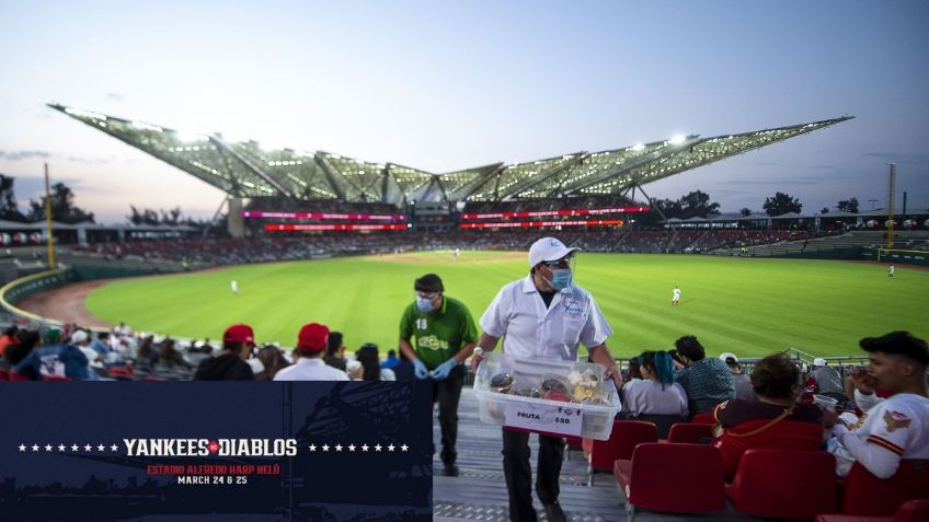 Diablos vs Yankees: Cuándo, dónde y cómo ver EN VIVO el juego de béisbol en el Estadio Harp Helú