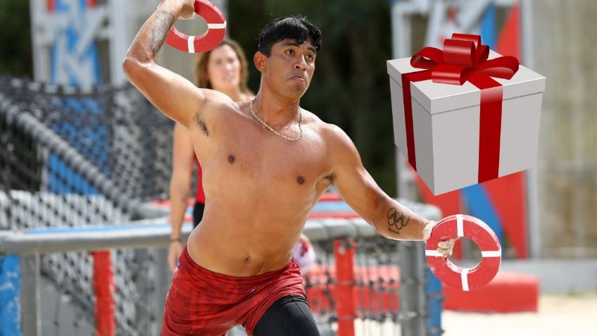 Exatlón México: Heliud Pulido recibe REGALO de otra leyenda roja y lo presume en VIDEO