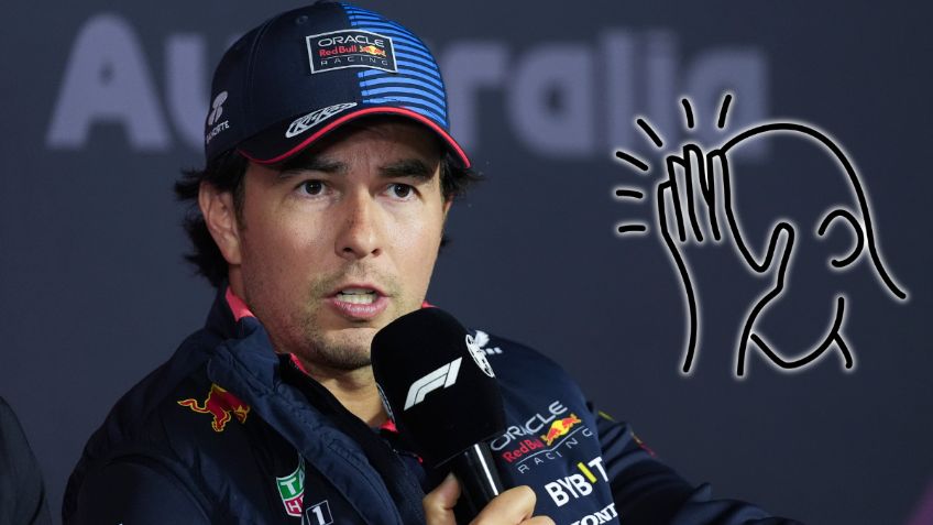 Checo Pérez manda DECEPCIONANTE mensaje tras la actuación de Red Bull en el GP de Australia