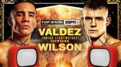 Óscar Valdez vs Liam Wilson: Horario de la pelea, dónde ver EN VIVO y cartelera del 29 de marzo