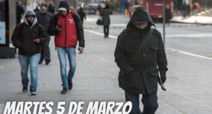 ¿Qué estados tendrán LLUVIAS y HELADAS por el Frente Frío 38 hoy martes 5 de marzo?