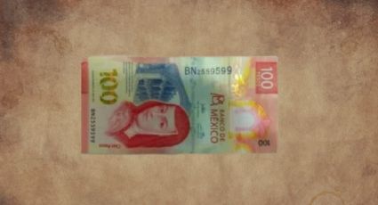 Piden 850 mil pesos por este billete de 100 pesos; ¿cuáles son sus características?