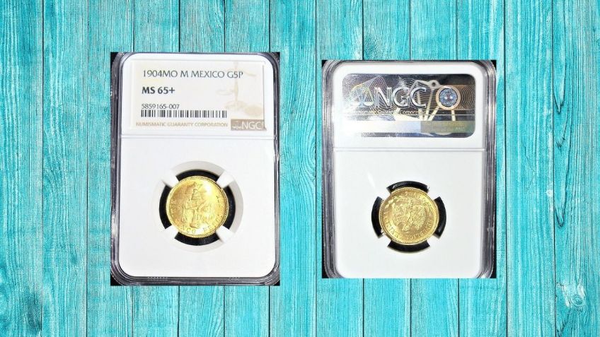 ¿Cuál es la moneda mexicana de ORO que se vende en internet por más de 40 mil pesos?