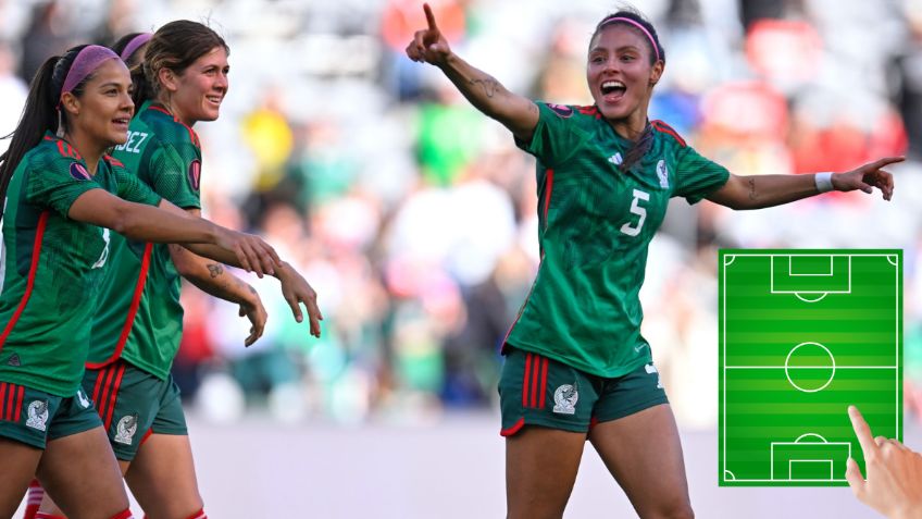 Copa Oro Femenil: Esta es la posible alineación de México para enfrentar a Brasil en la semifinal