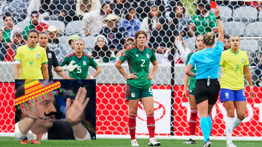 ¿Robo en la Copa Oro Femenil? Los MEMES lamentan la derrota de México sobre Brasil