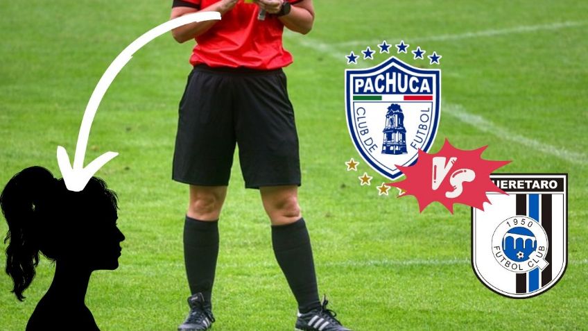 ¿Quién es Katia Itzel García, la referee que estará en el Pachuca vs Querétaro de la Liga MX?