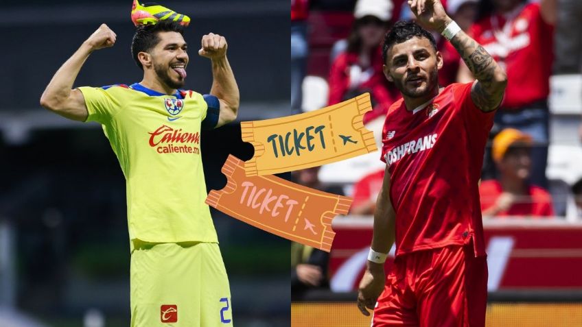 América vs Toluca: ¿Cuánto cuestan los BOLETOS, en dónde y cuándo comprarlos? | Jornada 15